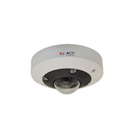 ACTI 12MP Outdoor Hemispheric Dome with D/N, Adaptive IR, Extreme WDR, SLLS, Fixed Lens A711